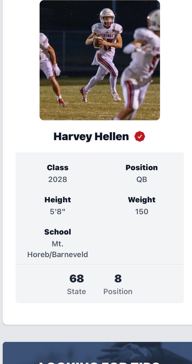 Grateful to be ranked 68th in Wisconsin and 8th at my position.Thank you <a href="/PrepRedzoneWI/">Prep Redzone Wisconsin</a> <a href="/MJ_NFLDraft/">Mark Johnson</a> Work never stops.📈<a href="/coachsaint25/">Bret St Arnauld</a> <a href="/Matt_Goff13/">Coach Goff</a> <a href="/coachbalbach/">Chris Balbach</a>