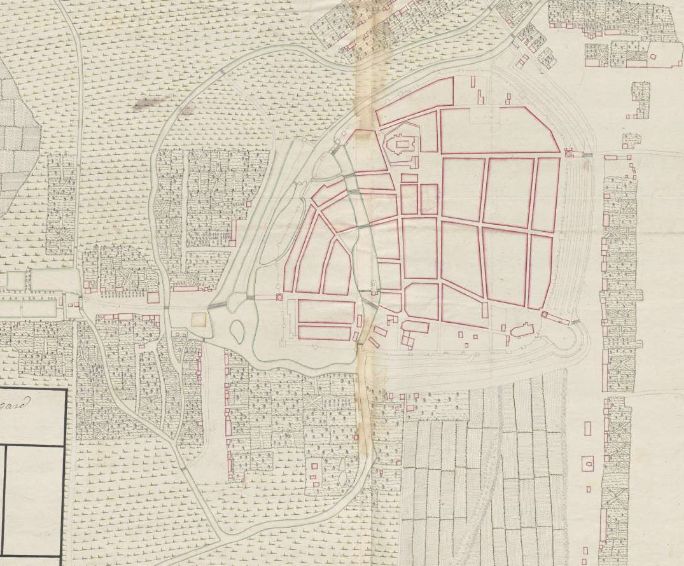 Aus der Staatsbibliothek  Berlin: Plan von Stargard um 1700

digital.staatsbibliothek-berlin.de/werkansicht?PP…