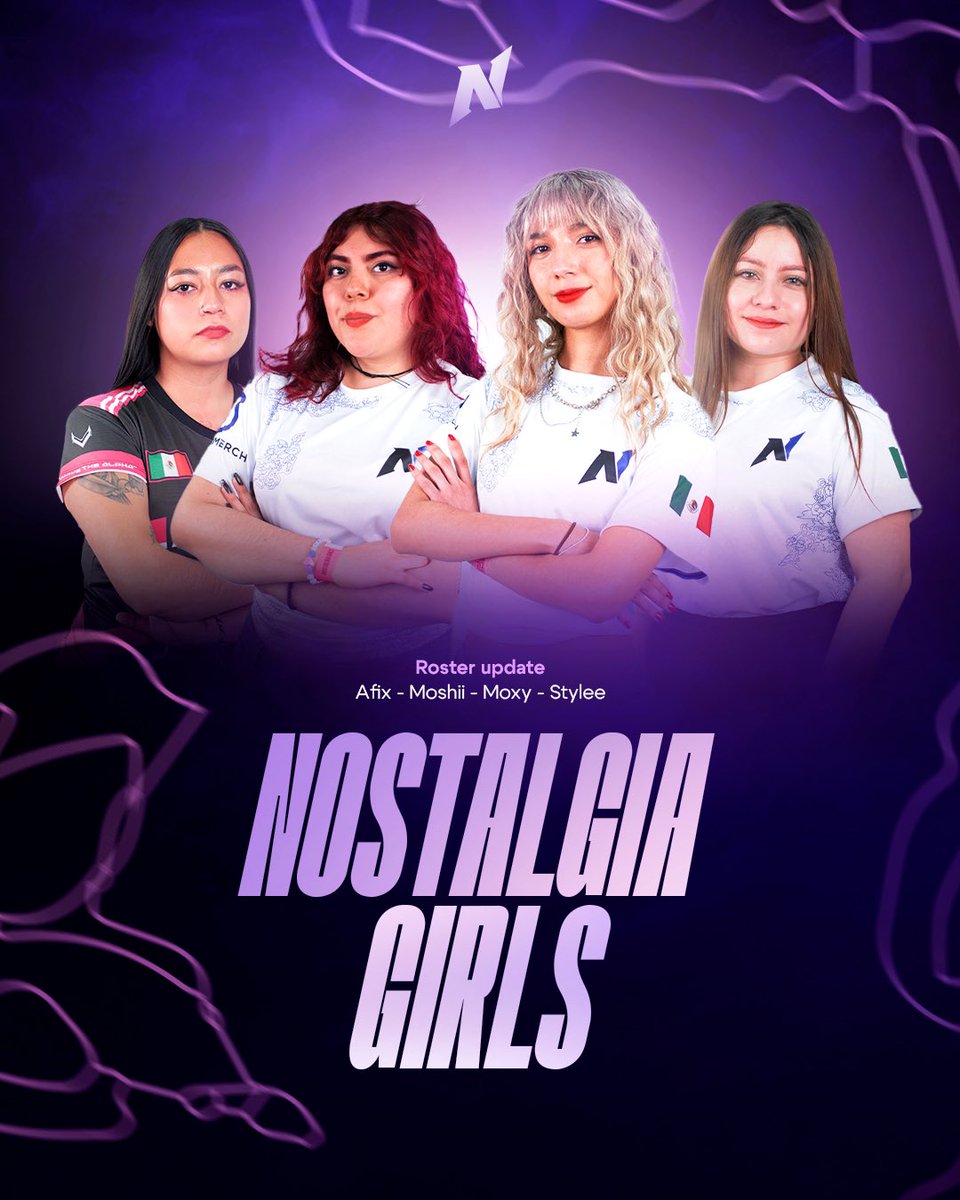 ¡GRAN DÍA PARA ELLAS! 💗

Anunciamos oficialmente a nuestro roster femenil, quienes se están preparando para los qualifiers x <a href="/TeeGamingOrg/">Tee Gaming</a> x Last Bullet. 💗

¡Demuestren todo en la juego, siempre demostrando su nivel, y disfrútenlo! 🔥 

Con todo chicas! 🗣️ 

 <a href="/an_ettx/">Motsi ♡</a> 💗