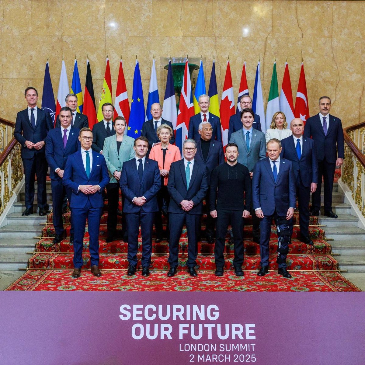 Second:

We need a massive surge in European Defence. 

At Thursday’s European Council, I will present a plan to rearm Europe to our Member States.

Lasting security is build on strength.