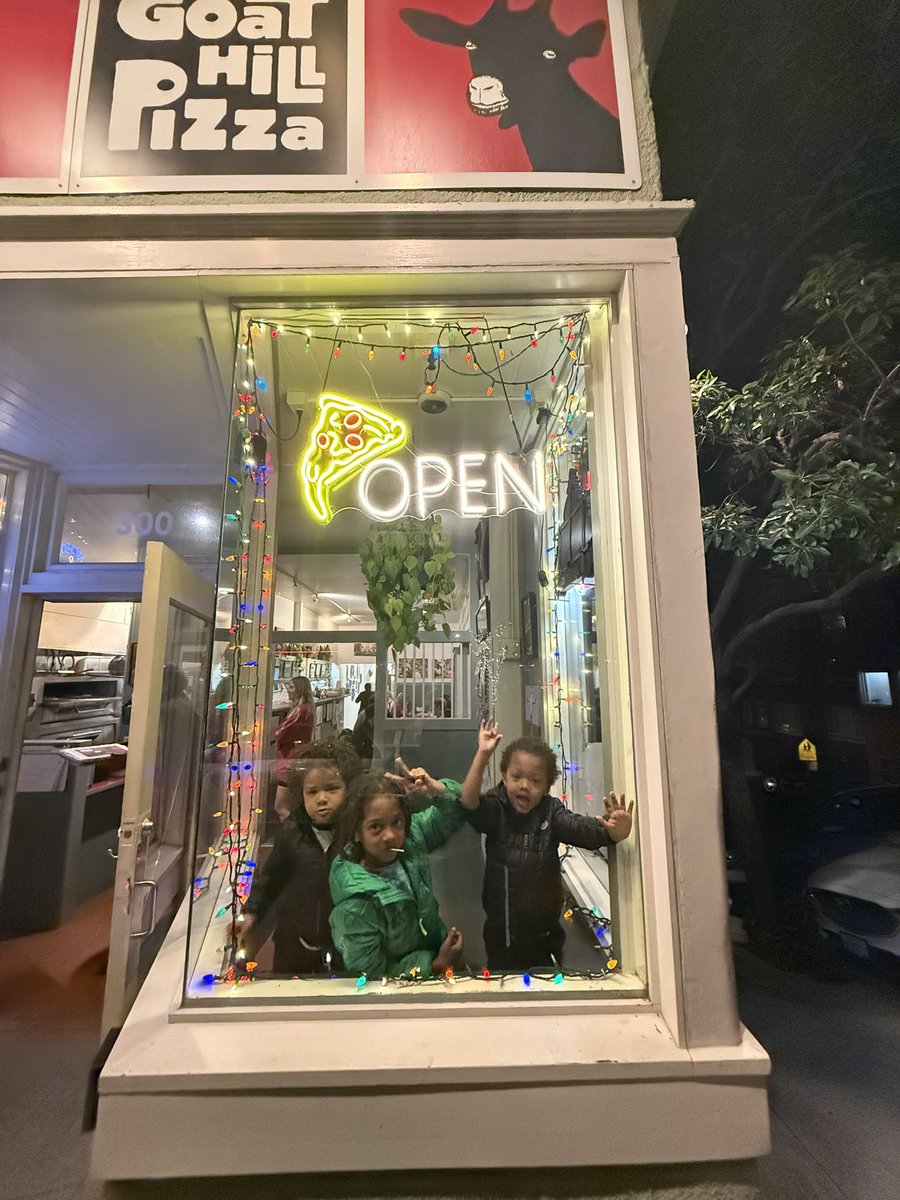 These little guys took down a whole medium pizza at <a href="/goathillpizza/">Goat Hill Pizza</a>! This was a Friday night, next time we’re going to all-you-can-eat.