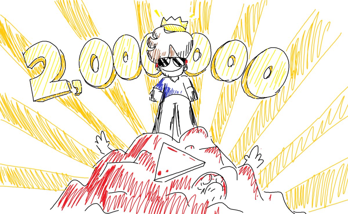 BrodyAnimates's tweet image. 2 MILLION SUBSCRIBERS. BRODY NATION RISES.