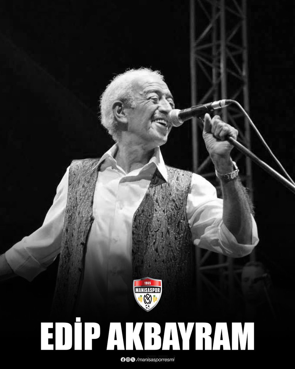 Türk müziğinin büyük isimlerinden Edip Akbayram’ın vefat haberini büyük bir üzüntüyle öğrenmiş bulunmaktayız.

Edip Akbayram’a Allah'tan rahmet; kederli ailesine, sevenlerine ve sanat camiasına başsağlığı dileriz.