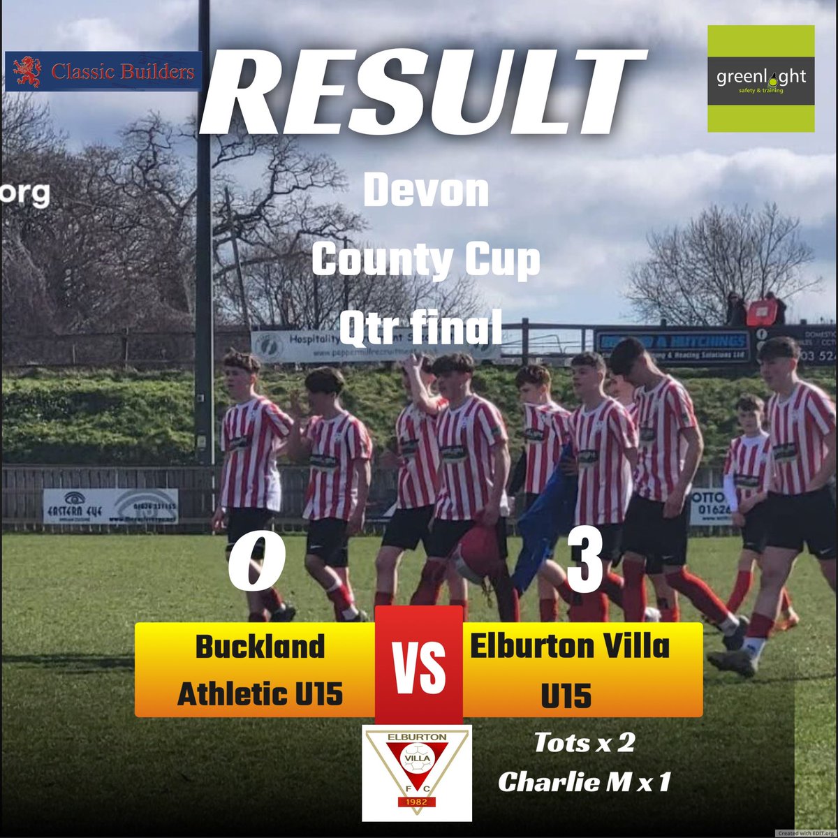 Elburton Villa FC u15s (@evfcvilla) on Twitter photo DCC action for the lads today. Input from every member of the squad! Even after half the team decided to travel through the night to make it back from watching <a href="/Argyle/">Plymouth Argyle FC</a> #dedication, they dug deep to find the energy to put in a top performance. On to the semi’s. #devonfa #DJM #UTV DCC action for the lads today. Input from every member of the squad! Even after half the team decided to travel through the night to make it back from watching <a href="/Argyle/">Plymouth Argyle FC</a> #dedication, they dug deep to find the energy to put in a top performance. On to the semi’s. #devonfa #DJM #UTV