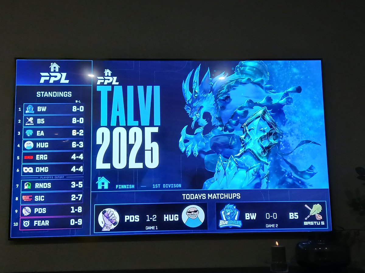 ✅️Sunnuntai ilta

✅️Fpl runkosarjan vika peli

✅️Sauna lämmin

✅️Rift kuuma

Draft tulossa NYT
twitch.tv/finnhouse

#Löylytys