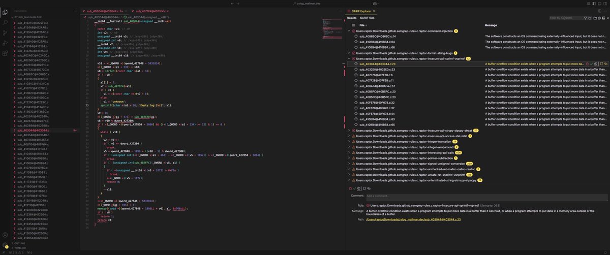 Streamlining vulnerability research with IDA Pro and Rust security.humanativaspa.it/streamlining-v…  #pentesting #vulnerability #CyberSecurity #infosec