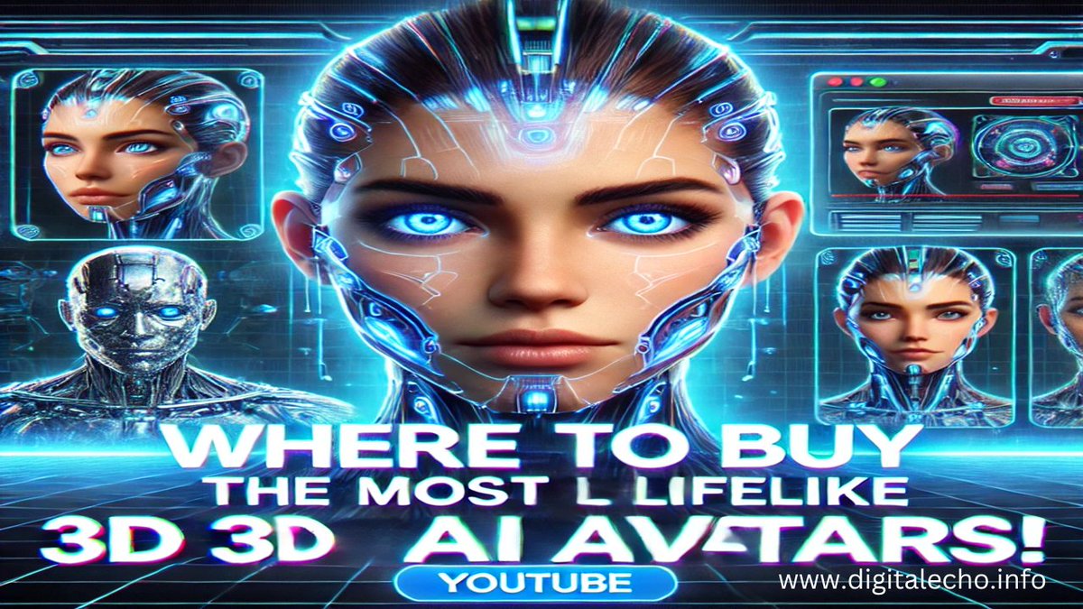 Digitalechoy2's tweet photo. # **🚀 Get Your Lifelike 3D AI Avatar Today! 🎭🤖**

👉 **Start creating your ultra-realistic 3D AI avatar now!** Visit: https://t.co/Z404WZJDJt 

#3DAvatars #AIAvatars #VirtualIdentity #AIInnovation #NextGenTech #AvatarCreation #Metaverse #DigitalTransformation #FutureOfAI https://t.co/3lwHwruAec
