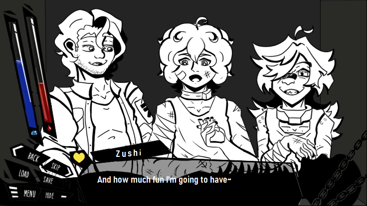 399Persi's tweet photo. Context: Strade ordered Victor to get rid of a body but Zushi asked him to empty it first to use it for his taxidermy practices.
(Zuzhi is a character from @elmisterzushini)
#btd #btd2 #strade #ocbtd #btdoc https://t.co/wa1nJUOR8C