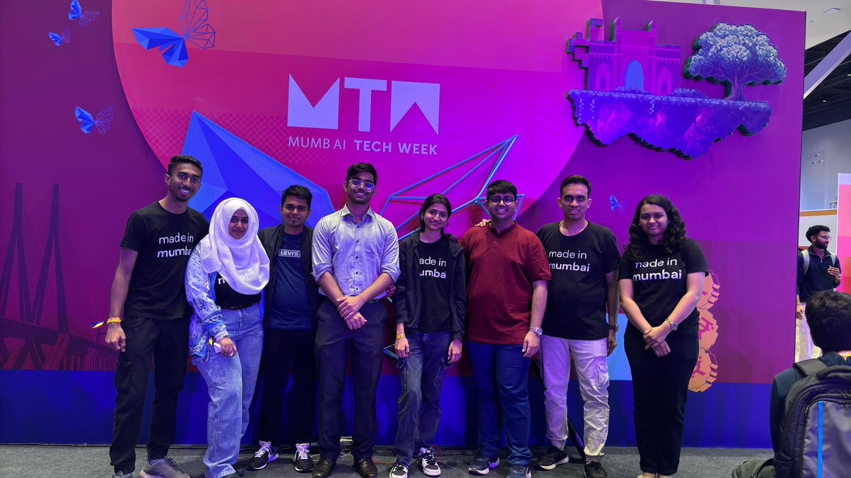 Daintyyy_'s tweet image. Mumbai Tech Week 2025 🚀

Two days of tech, innovation &amp;amp; networking with some of the brightest minds. The energy, ideas &amp;amp; conversations were truly inspiring! Excited for what’s next in Mumbai’s tech scene 🌐✨

#MumbaiTechWeek #AI #TEAM #TechInnovation #Networking