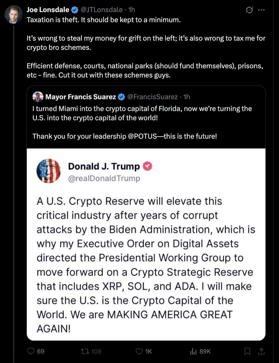 laurenbalik's tweet image. Joe Lonsdale is directly responsible for this crap. He was on CNBC pumping Trump all throughout 2024. He was used then tossed aside because of his drug problems, and now he must throw a hissy fit as he's unable to wet his beak.