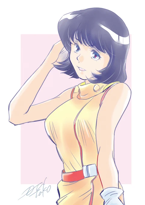 放送当時はなんとなく見ていて劇場は履修したが今になって火が付いた、クワトロさん描いてないねつぎはそれ #Zガンダム40周年