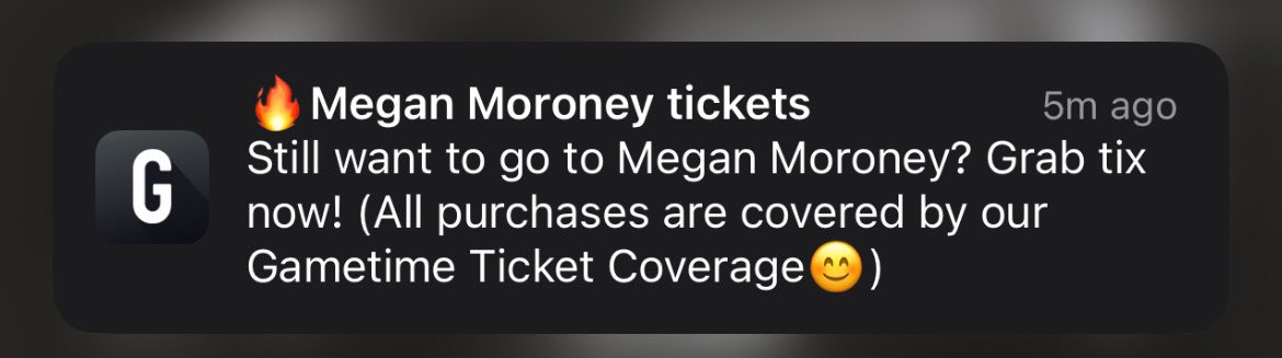 Yes I do but tickets are more than $200😭