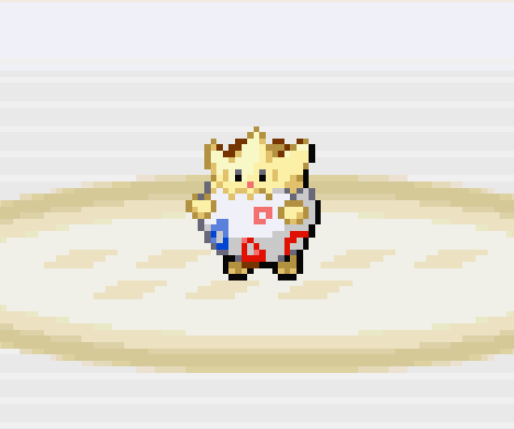 sprites_pkmn's tweet photo. Togepi, from Pokemon Ruby, Sapphire and Emerald (2002) https://t.co/Sa8g4CvtK7