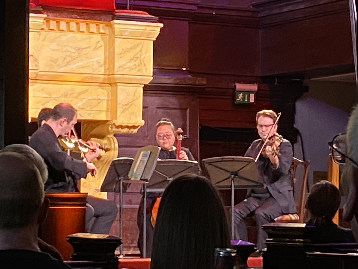 Michael Quinn (@quinnfreelance) on Twitter photo An afternoon with Beethoven in unsettled mood with the Opp.59 No.1, 74 & 95 quartets mitigated by the incisiveness and creamy accenting of <a href="/CalidoreSQ/">Calidore Str Quartet</a> at Portico of Ards, Portaferry. Recorded for future <a href="/BBCRadio3/">BBC Radio 3</a> broadcast hosted by <a href="/johnnytoal/">John Toal</a>. An afternoon with Beethoven in unsettled mood with the Opp.59 No.1, 74 & 95 quartets mitigated by the incisiveness and creamy accenting of <a href="/CalidoreSQ/">Calidore Str Quartet</a> at Portico of Ards, Portaferry. Recorded for future <a href="/BBCRadio3/">BBC Radio 3</a> broadcast hosted by <a href="/johnnytoal/">John Toal</a>.
