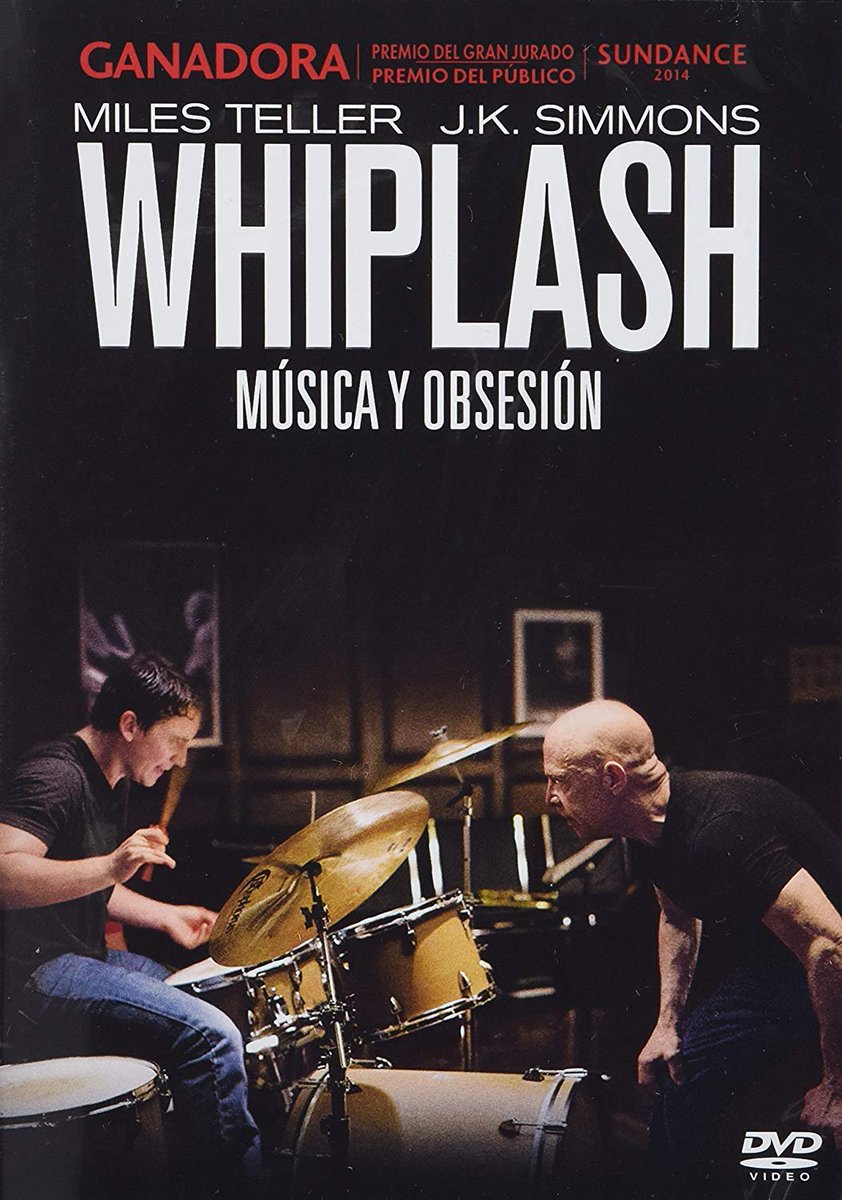 Whiplash

Siempre había visto esta película por partes, así que me alegro de que por fin me llegó la hora de sentarme a verla como merece.
La historia es dura y estresante como pocas, para nada hay un final feliz y lo transmiten excelentemente.
Las actuaciones son de otro nivel