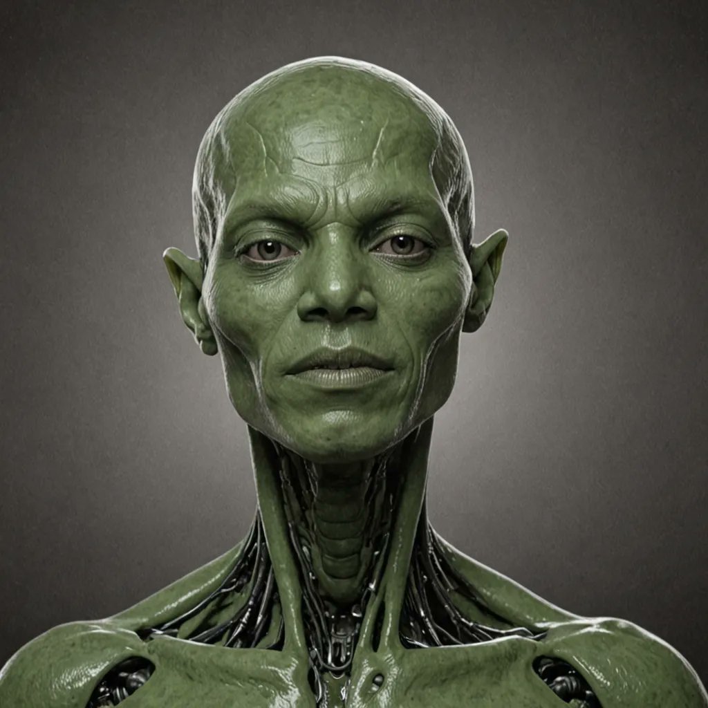 Muhammad1955292's tweet image. I used @hedra_labs to create an alien AI generated image of my image check out the result as part of my @alx_africa AI starter kit program task .