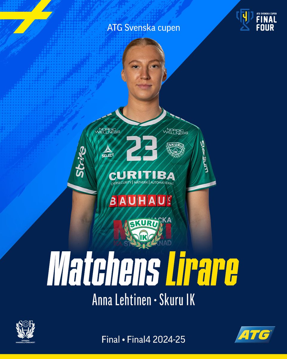 🏆Matchens lirare i bronsmatchen:     

Höörs HK H 65: Cassandra Tollbring.   

Skuru IK: Anna Lehtinen.

Matchens lirare i Final4 utses av handbollens huvudsponsor ATG. Priset består av en donation på 1 000 kronor i spelarens namn till UNHCR.   
 
#svenskhandboll