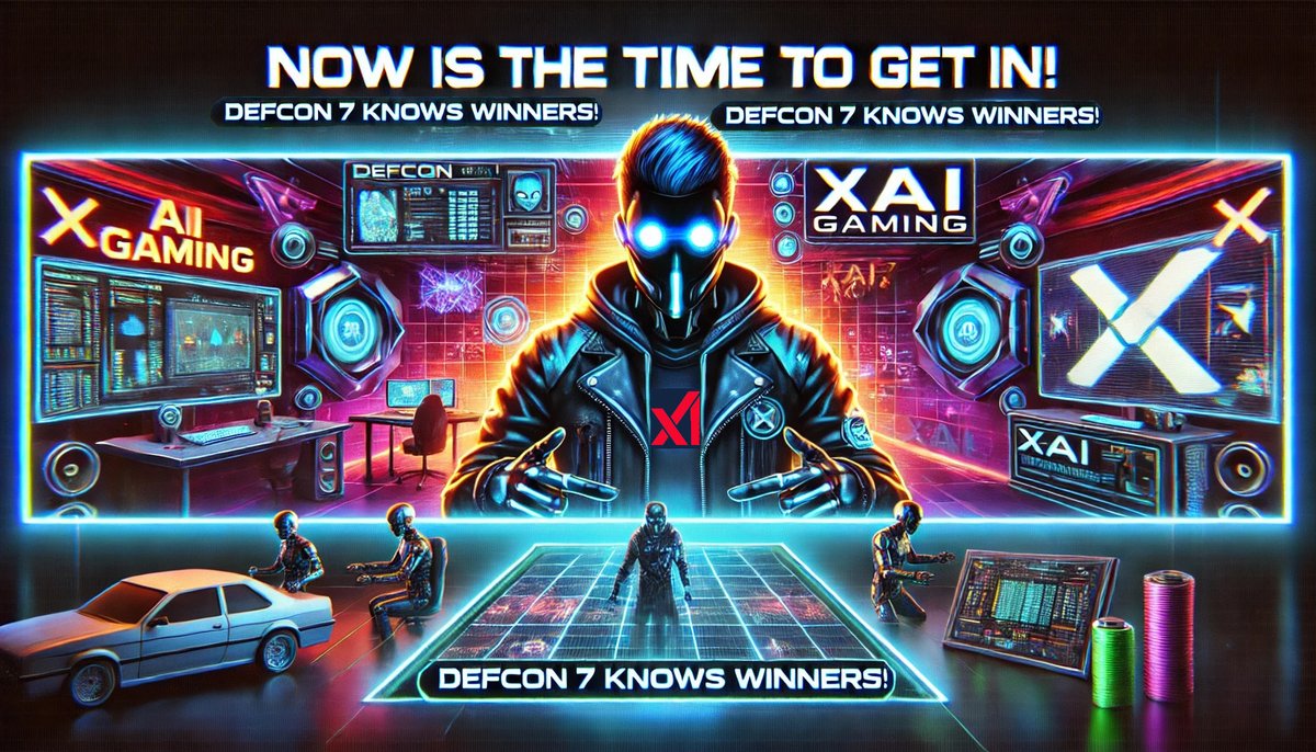 <a href="/elonmusk/">Elon Musk</a> thinks now’s the time to grab xAI Gaming meme … —early adoption, massive hype!   Defcon7 knows the winners before the crowd. Don’t miss the wave before it rockets! 🚀🔥 #xAIGaming #Defcon7 🔥 Get the coin on GMGN.ai CA: