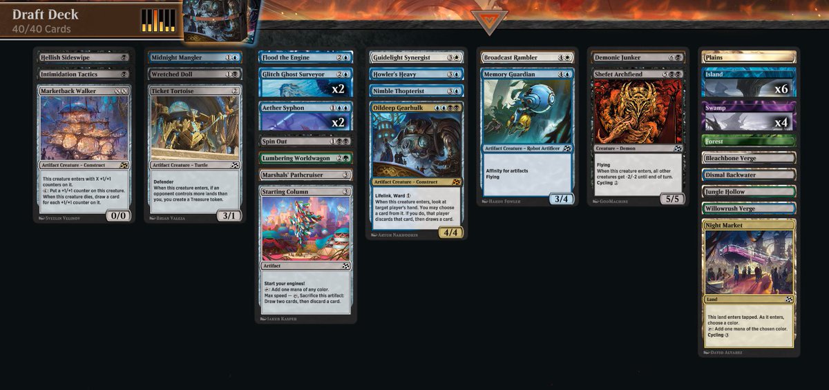 3-1 in Draft 1 of the Open with durdly 4c Control. <a href="/fireshoes/">Robert Taylor🔥</a>