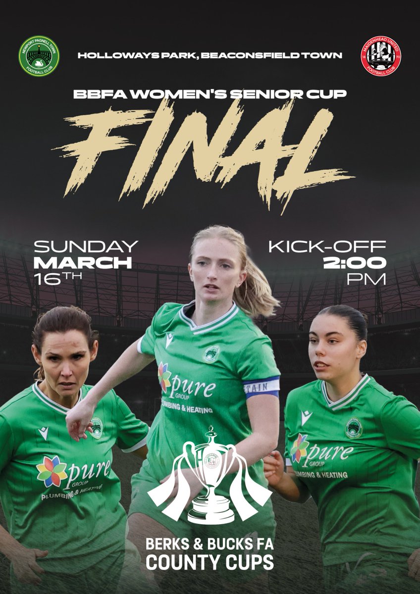 nptfcWomen's tweet photo. 🟢⚪️ County Cup Final News ⚪️🟢

Coach tickets now on sale to come and support our women’s first team in Beaconsfield as they take on Maidenhead in the county cup final! 

It’s been a great season &amp; silverware is in sight! 

https://t.co/hrOOi7gHir https://t.co/wsbWwbQGGH