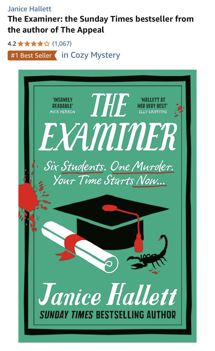 Janice Hallett tweet media