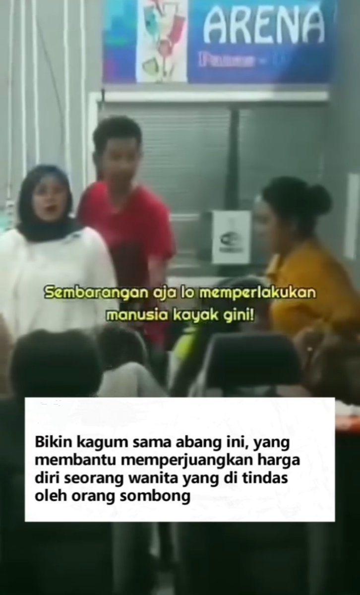 Bikin kagum abang satu ini, membantu memperjuang kan harga diri seorang wanita

a thread