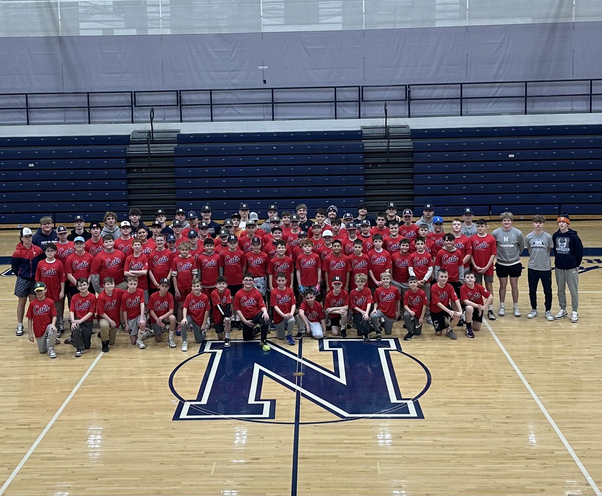 Today wrapped up our 3rd Annual Hitting League for grades 4th-8th. Our players and coaches had fun helping and developing the future of Napoleon Baseball! 
Go Cats! ⚾️