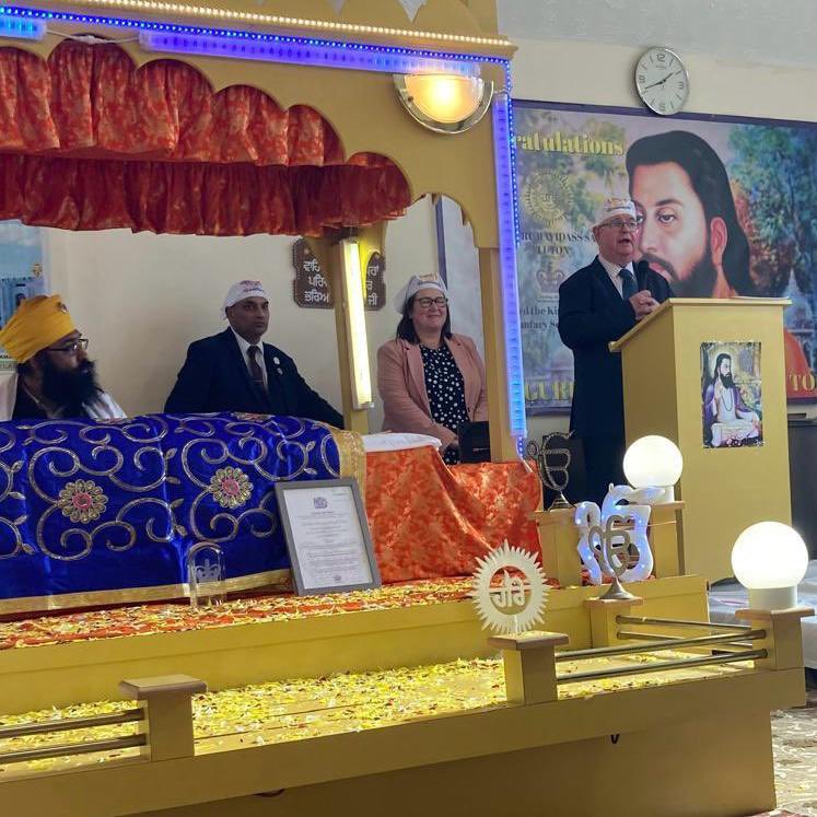 rach_hopkins's tweet image. Great to join Shri Guru Ravidass Sangat to mark the 648th anniversary of the birth of Guru Ravidass.

Huge congratulations for recently being awarded the Kings Award for Voluntary Service. This prestigious honour is so deserved, recognising their tireless service to our community
