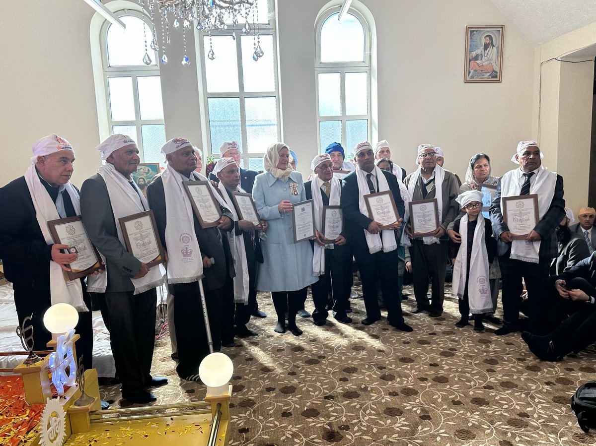 rach_hopkins's tweet image. Great to join Shri Guru Ravidass Sangat to mark the 648th anniversary of the birth of Guru Ravidass.

Huge congratulations for recently being awarded the Kings Award for Voluntary Service. This prestigious honour is so deserved, recognising their tireless service to our community