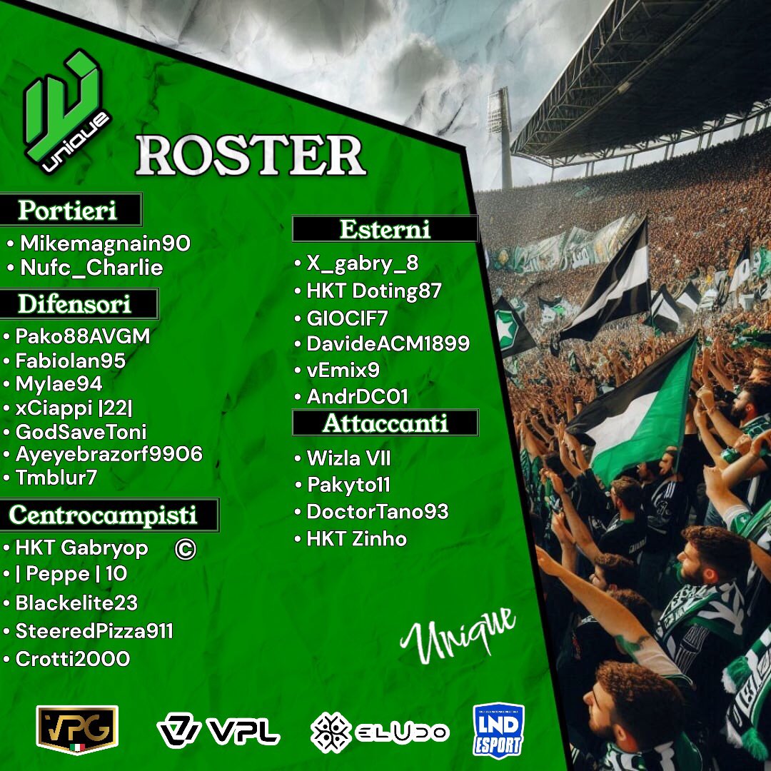 🔜 | 𝑶𝑭𝑭𝑰𝑪𝑰𝑨𝑳 𝑹𝑶𝑺𝑻𝑬𝑹 ⬛️🟩

⤵️