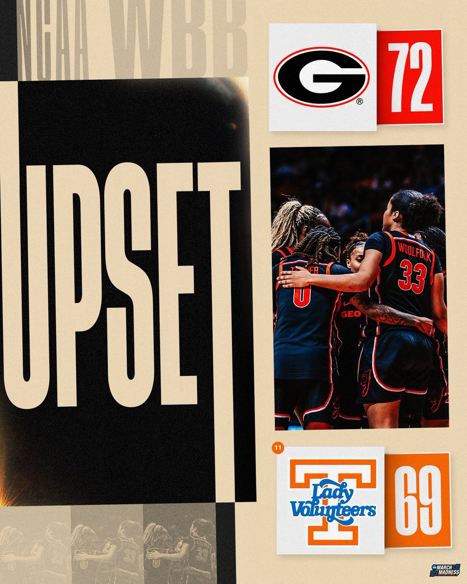 THE DAWGS SECURE THE UPSET 🚨

<a href="/UGA_WBB/">Georgia Basketball 🏀🐶</a> avoid a comeback by No. 11 Tennessee to lock down a HUGE ranked win on the road 💪

#NCAAWBB
