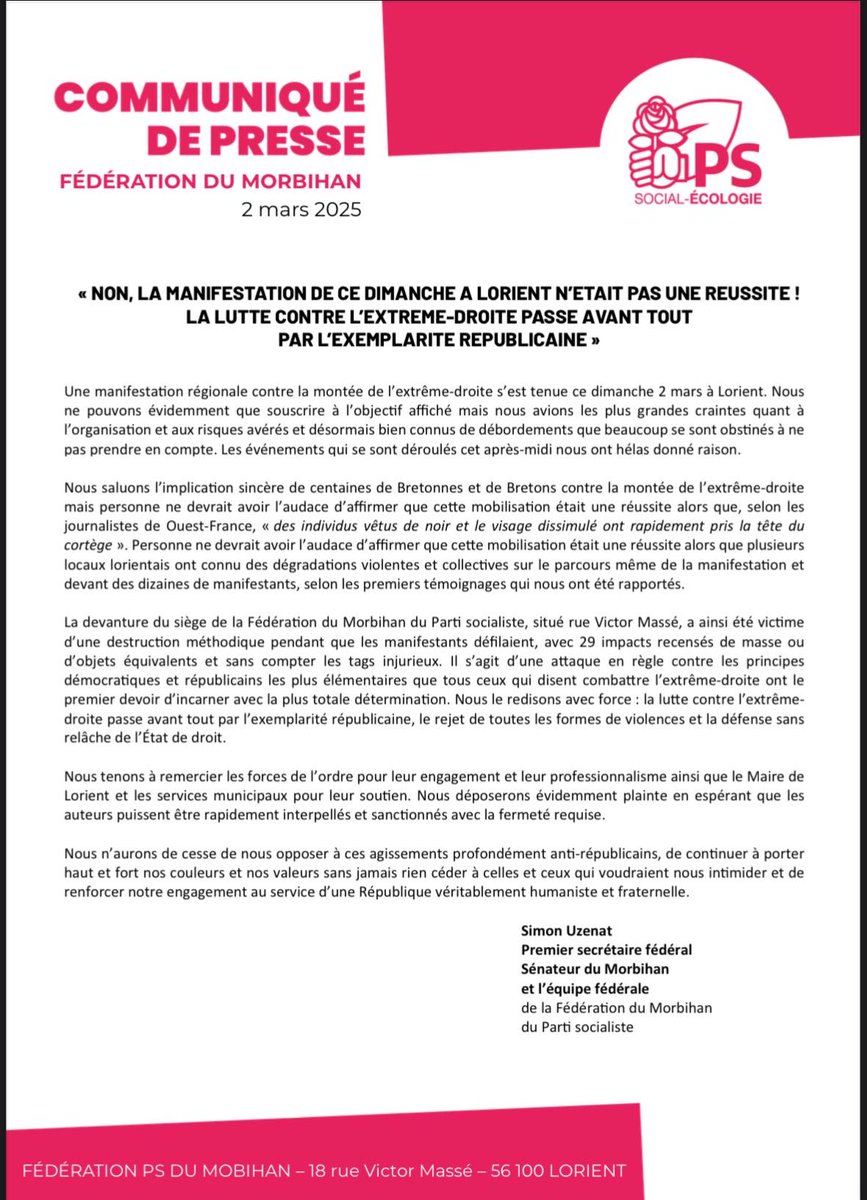 Parti Socialiste #56 🌹🐝 🇪🇺 tweet media