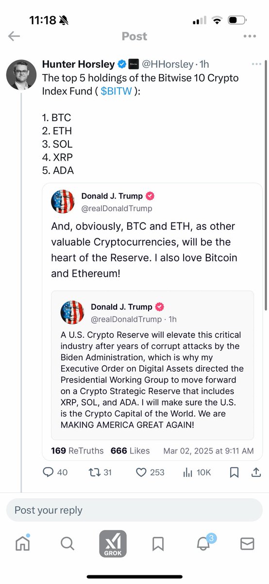 devahaz's tweet image. Wow what a lucky coincidence for the Crypto Czar!
