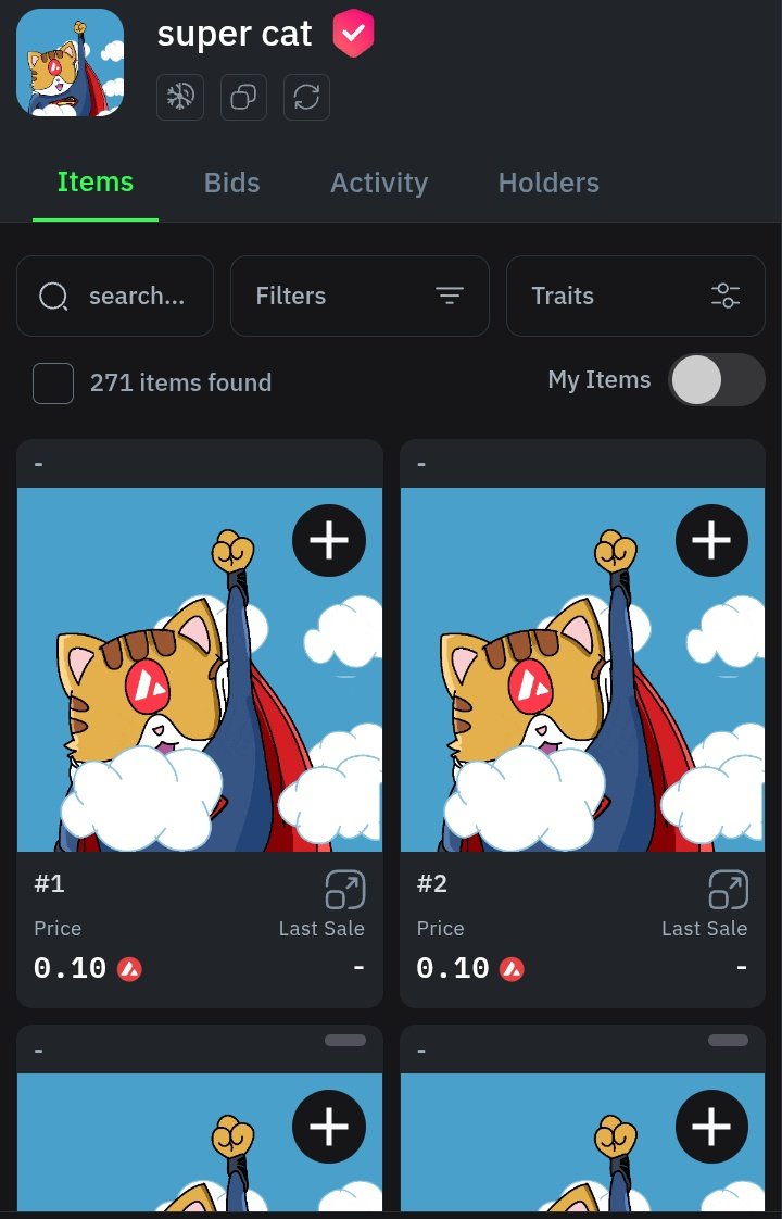 katakuri_nft's tweet image. super cat is coming 🔥🚀🚀

🔴open edition 271/2000
🔴get free mint
🔴avax network 
🔴in @salvor_io fp 0.1
🔴airdrop for katakuri holders 

let&apos;s join now 
link in comments ⤵️