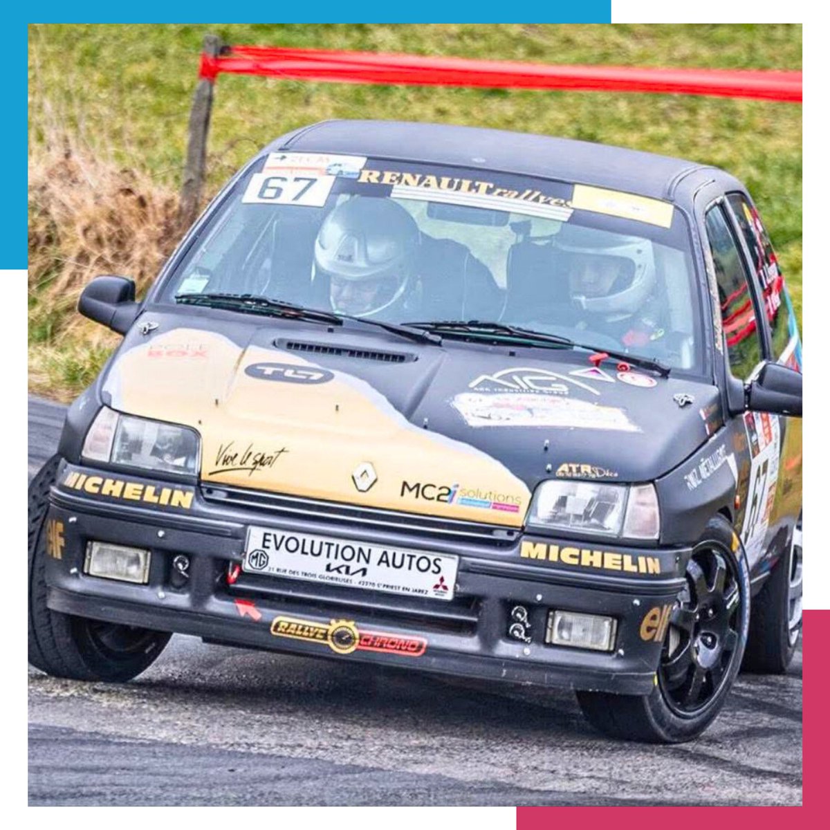 mc2i_solutions's tweet image. [Sports] 🚗 

MC2I partenaire 🤝 de Jean-Louis Faverjon et sa team Rallye 🚗.  Une 45’ place honorable dans la Loire ce Week-end pour le 42’ Baldomérien. 

 Une belle course sur nos routes ligériennes.

#TeamMC2i #Faverjon
