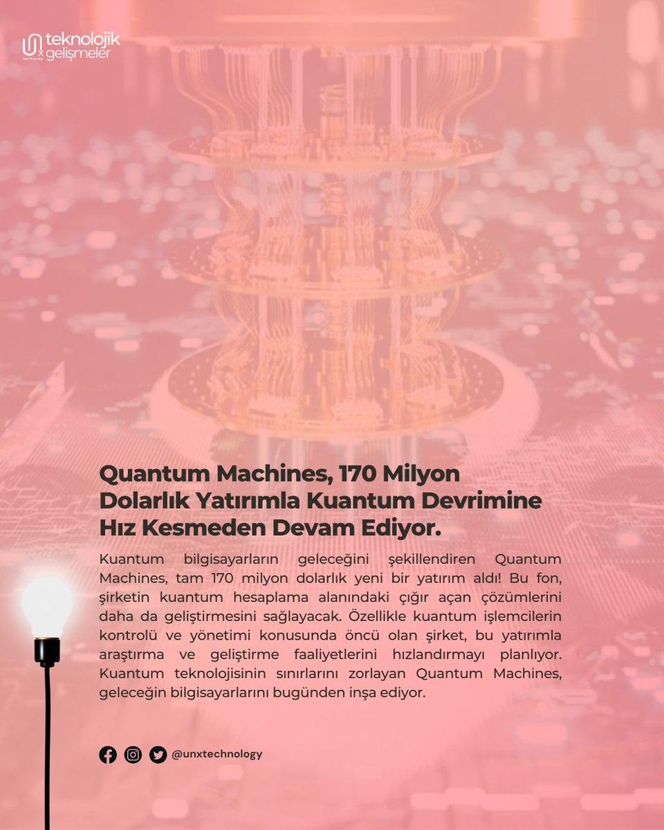 unxtechnology's tweet image. #TeknolojikGelişmeler de bu ay:
*#IBM, #DataStax’i Satın Alarak Bulut ve Veritabanı Oyununu Güçlendiriyor!
*#Google, Kişisel Verilerinizi Koruma Kalkanıyla Güvende Tutuyor!
*#Quantum Machines, 170 Milyon Dolarlık Yatırımla Kuantum Devrimine Hız Kesmeden Devam Ediyor.