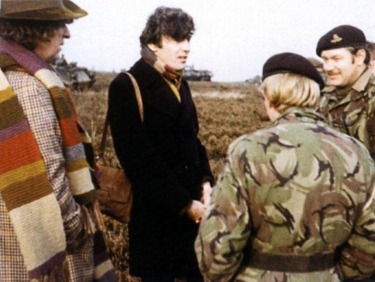 JonPreddle's tweet photo. @ChrisChapman81 It was November 1977; Williams and Baker went to West Germany and visited British Forces schools in Celle and Fallingbostel. They also went to a tank training facility, and attended a publicity function at the British Forces TV station. https://t.co/t6gkWg8gYn
