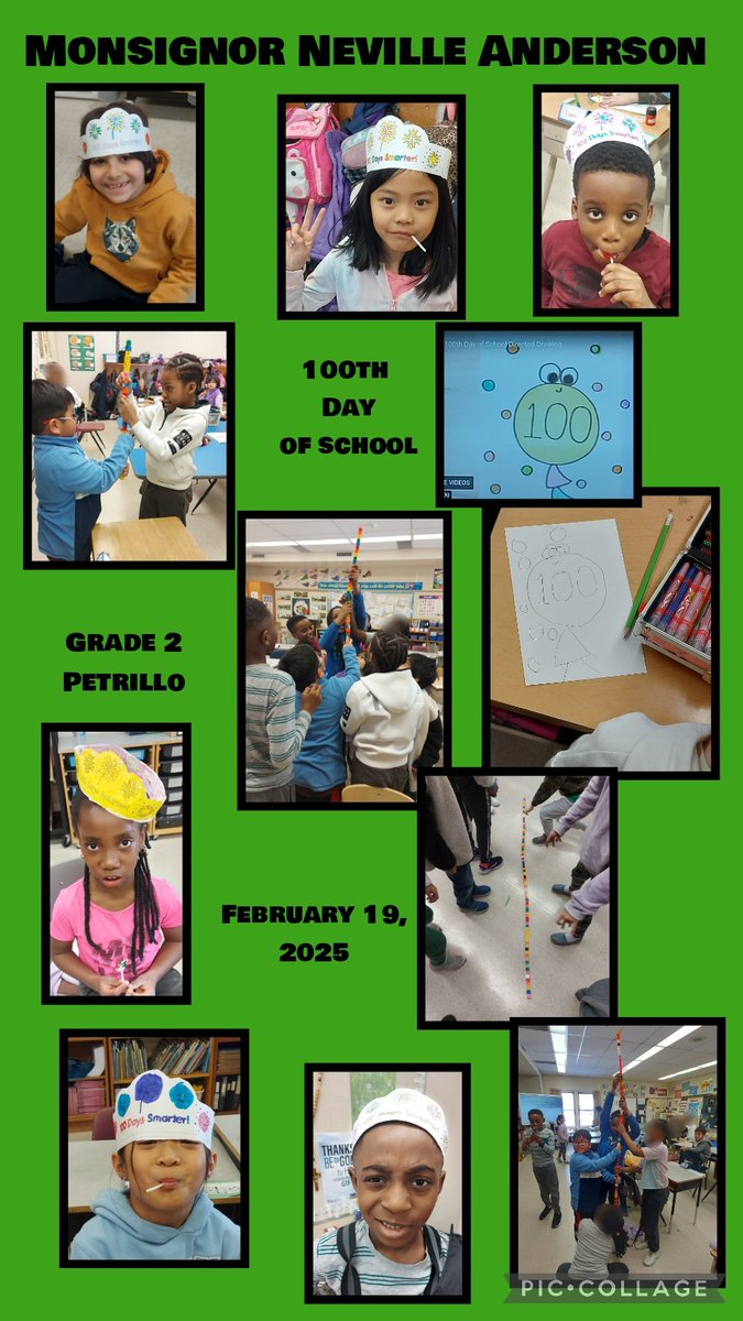 MNASchool's tweet image. #100daysofschool
Grade 2 Petrillo are 100 Days Smarter!
#100thdayofschool
@CCSD_edu