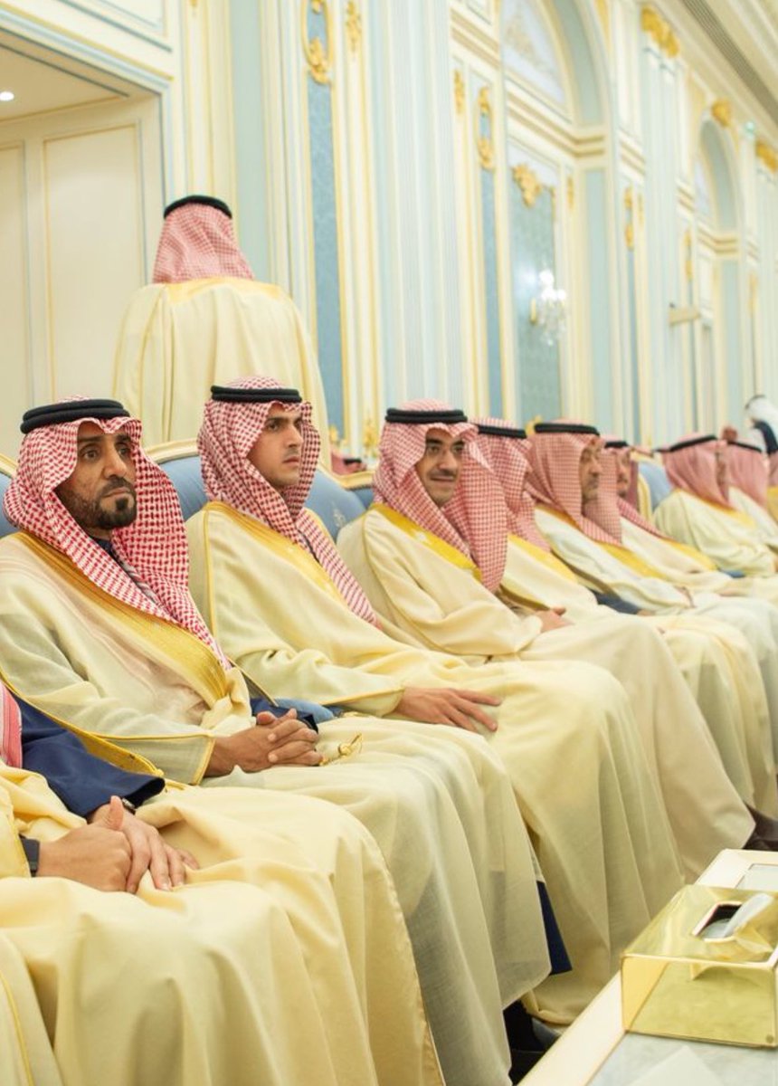 nawafbinfaisal's tweet image. في استقبال سمو سيدي #ولي_العهد
ل سماحة مفتي عام المملكة وأصحاب السمو الأمراء، وأصحاب الفضيلة العلماء والمعالي الوزراء وجمعاً من المواطنين، للتهنئة بحلول شهر رمضان المبارك.