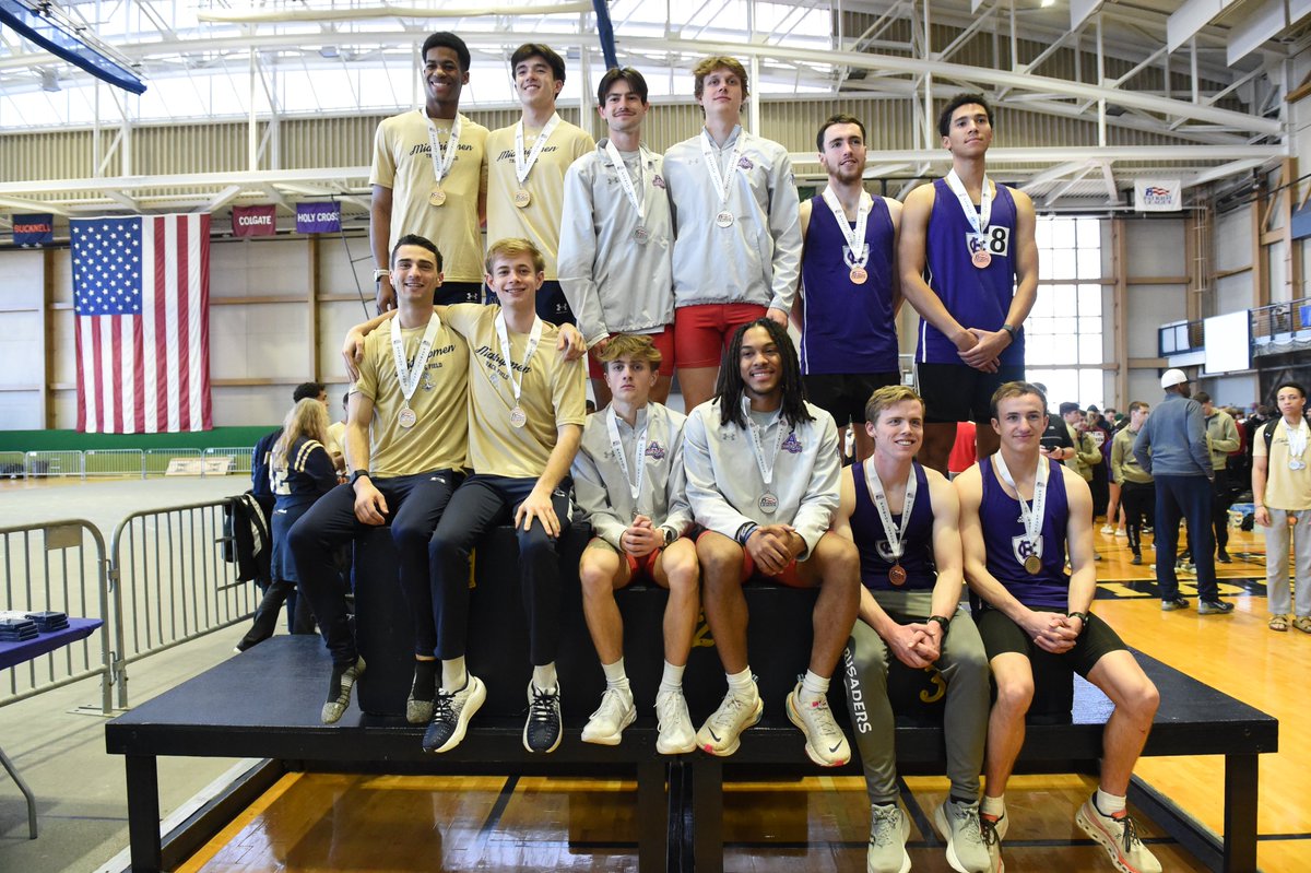 Your Patriot League podium finishers!!!

Carver Morgan🥇 men’s 800
Lorelei Bangit 🥈 women’s 400
Danny O’Neill/Brandon Williams/Carver Morgan/Kaden Kluth 🥈 men’s DMR

#GoEagles