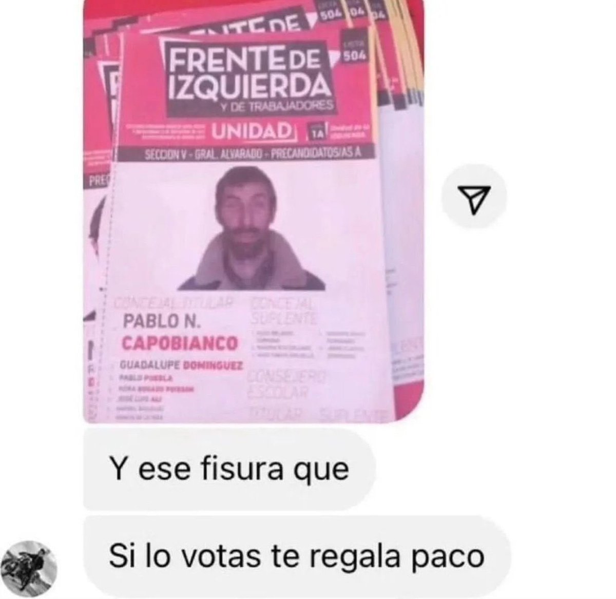 tiene mi voto