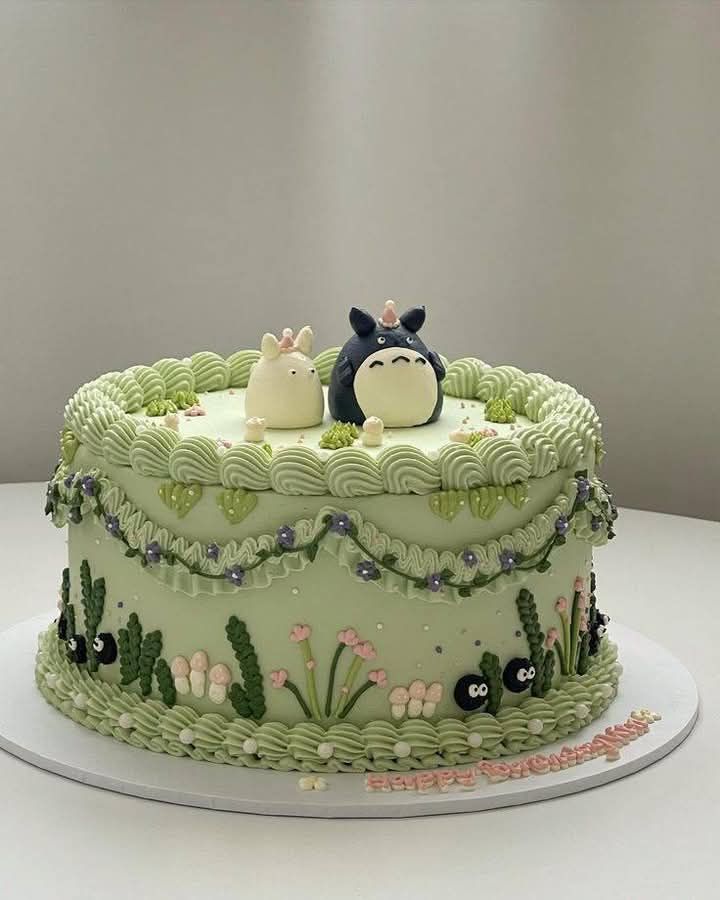 Totoro cake 🎂