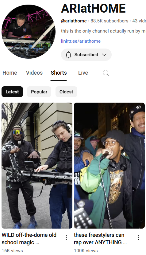 mileyb's tweet image. Go get it! @ARIatTWIT youtube.com/@ariathome/sho…