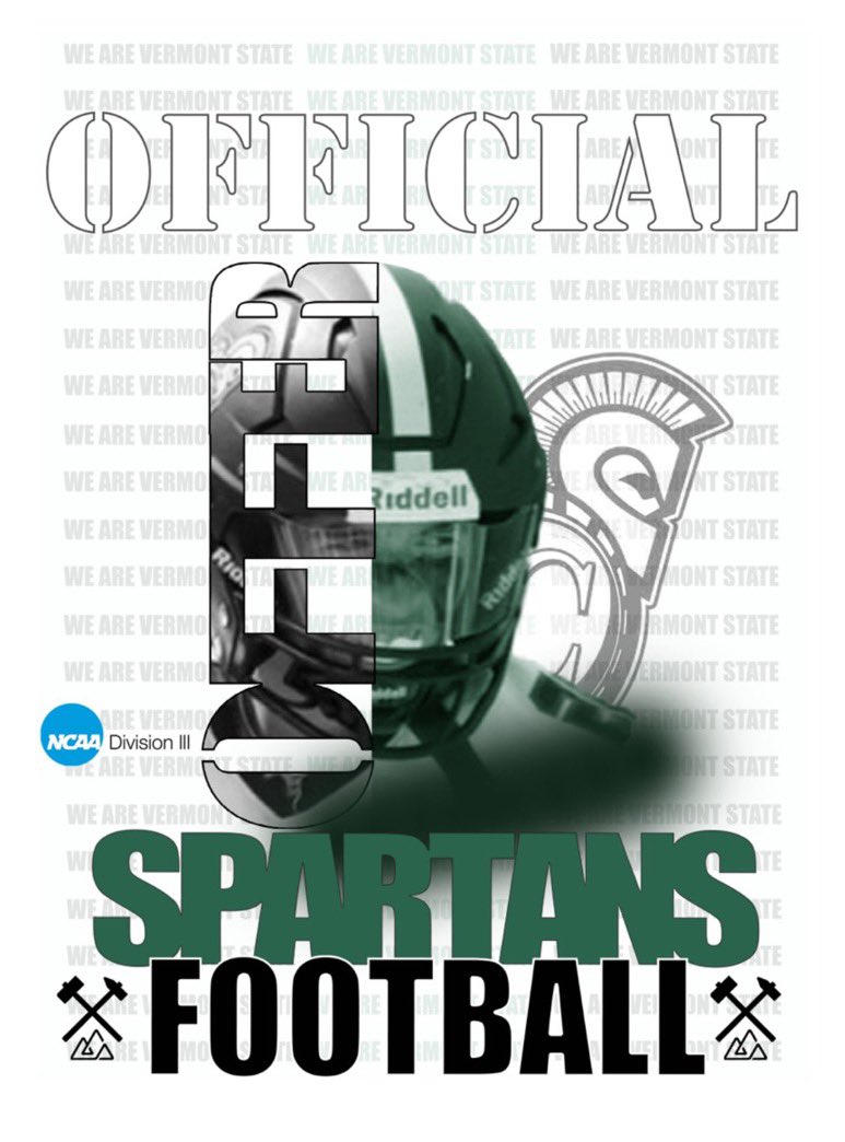 After a great talk with <a href="/CoachOuie/">Coach O</a>,  I’m and blessed to say that I have received my 4th official offer from Vermont State! #AGTG