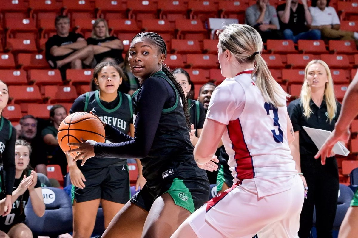 Marie Outlay, Roosevelt is the World Exposure Report #NCAAWBB DII Player of the Week.   

15 pts, 4 asts, 4 stls and 11 rebs vs. Davenport 
16 pts, 6 rebs, and 2 blks vs. Grand Valley St. 

worldexposurereport.com/collegewbkb-nc…