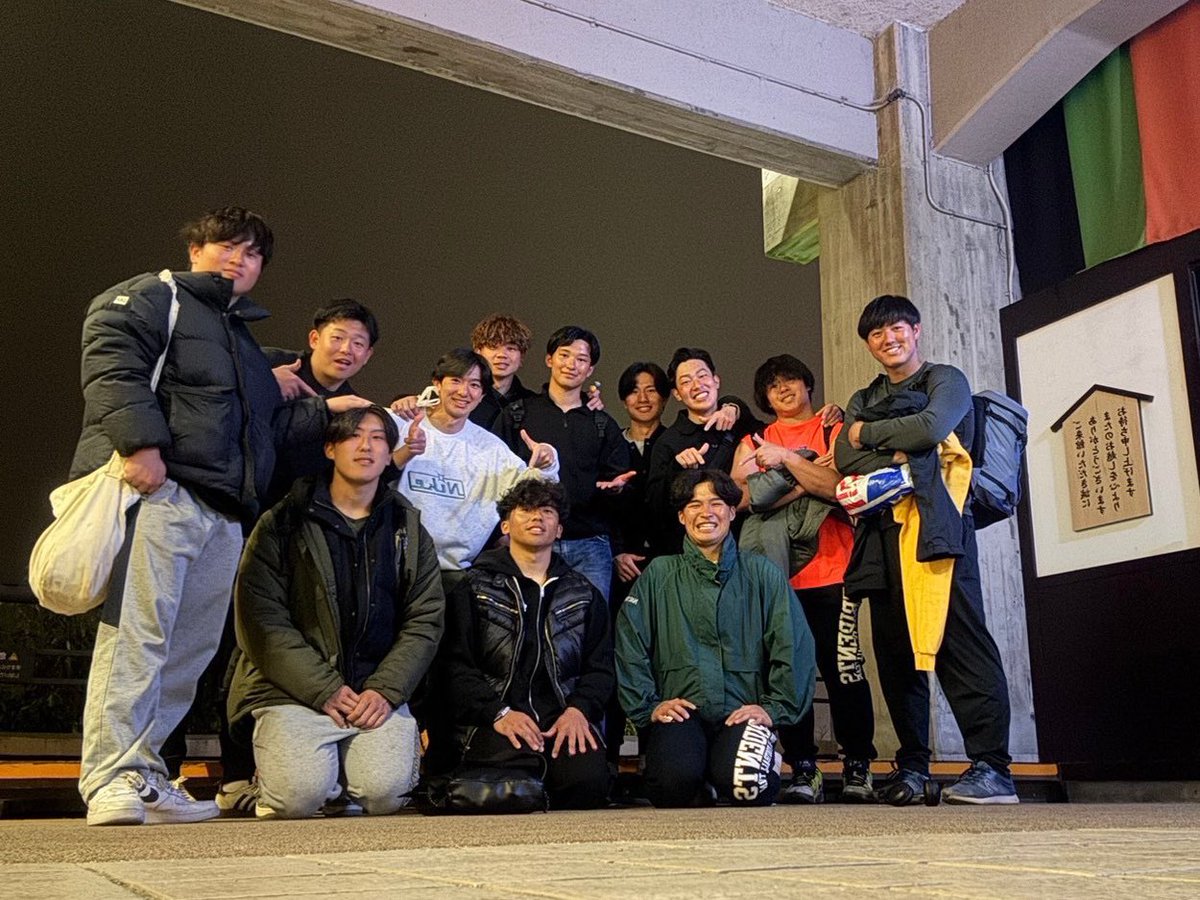 オフには先輩が色々なところに連れてってくれます！

#春から阪大
#阪大アメフト