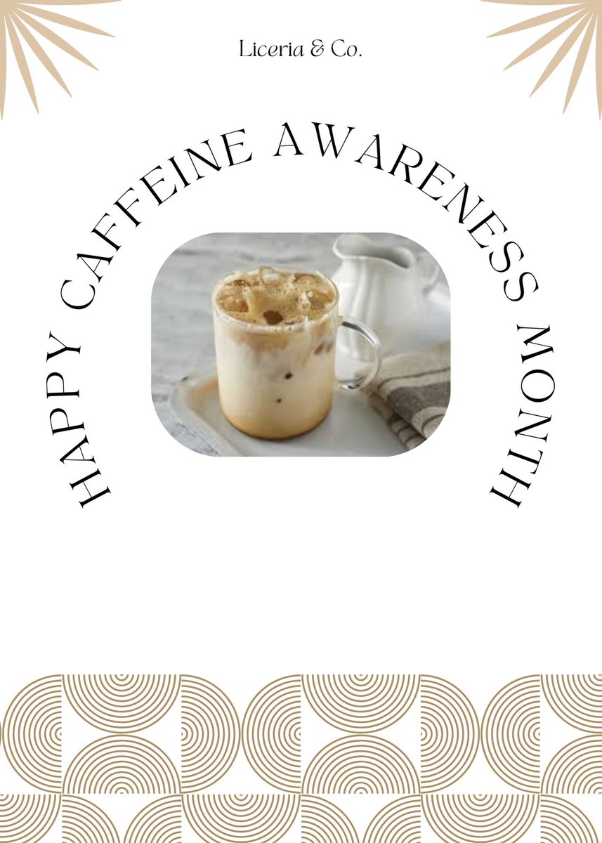 In honor of National Caffeine Awareness Month here are some benefits and downsides of caffeine ~ Drink Responsibly☕️☕️ 

Benefits✅✅:
Increased muscle speed
Improving focus

Downsides❌❌:
Dehydrations
Headaches

You should limit yourself to about 400 mg a day⚡️☕️