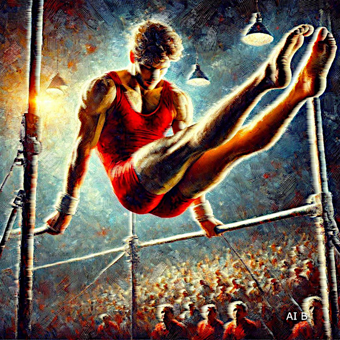 artbybabad's tweet image. #Sold; Thanks to the Buyer in NC.
Male #Gymnast on #Parallel #Bars,  #Postcard
#art #canvas #posters #zazzlemade #https://www.zazzle.ca/male_gymnast_on_parallel_bars_postcard-256021248983251389 via @zazzle