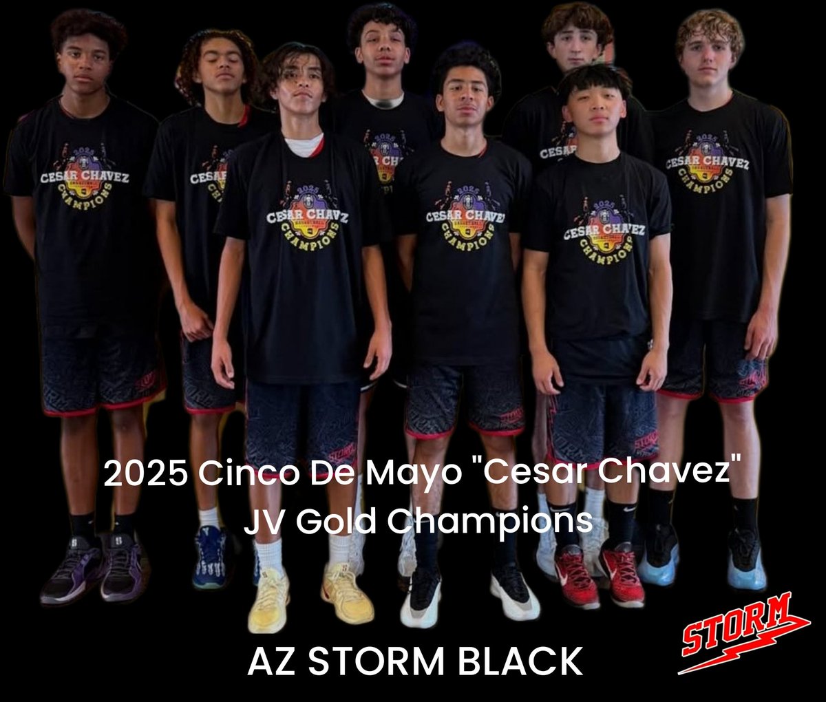 AzStormCamacho's tweet image. Congratulations Boys and Coaches! Great job playing up in the JV Division this weekend. We enjoyed watching you work together as a team and finishing strong! #azstormsince2010 #cincodemayotournaments