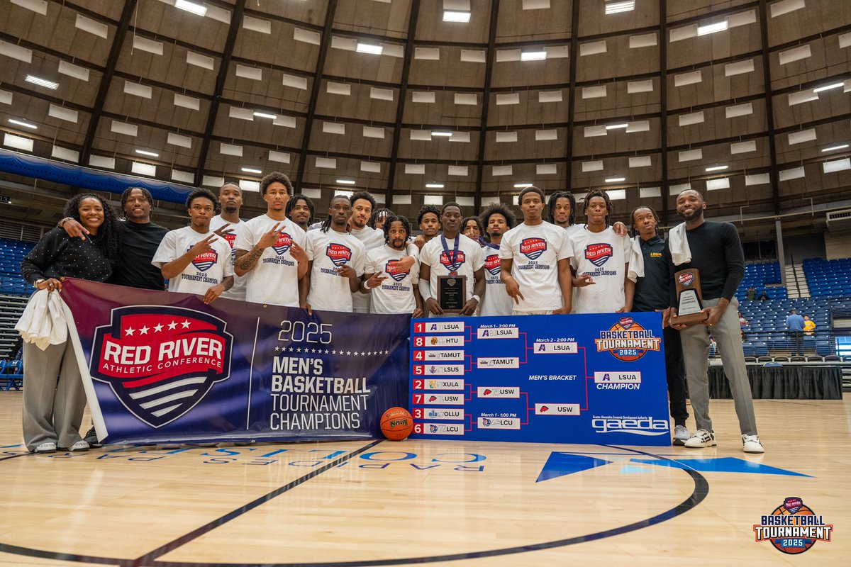 Back to Back Regular Season Champions, and now Back to Back Conference Tournament Champions! God is Amazing! <a href="/LSUA_MBB/">LSUA MBB</a>